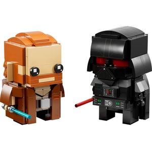 LEGO BRICKHEADZ 40547 OBIWAN KENOBI & DARTH VADER